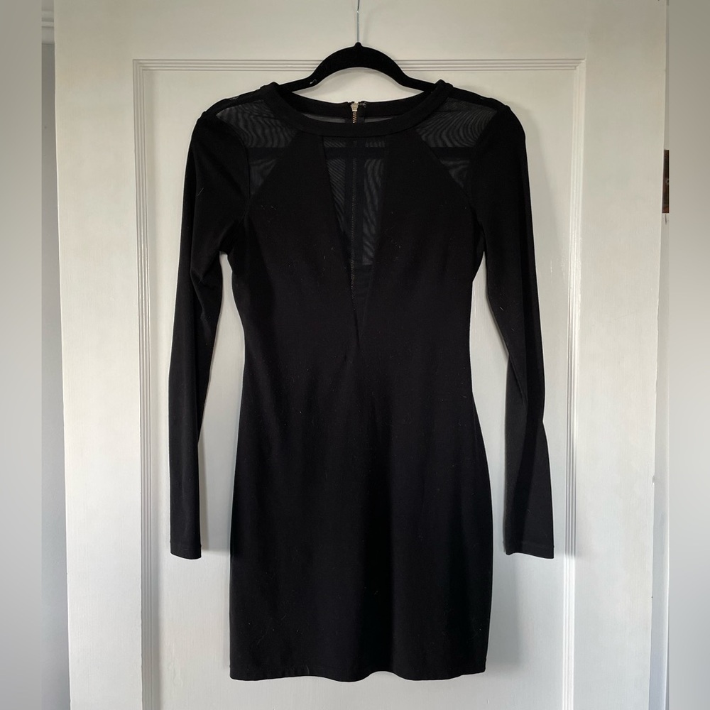 Express Black Cocktail Gown